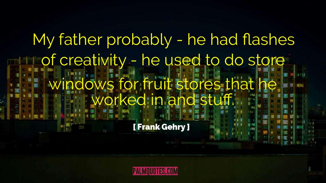 Useless Stuff quotes by Frank Gehry