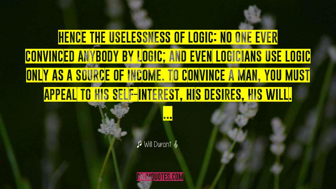 Uselessness quotes by Will Durant