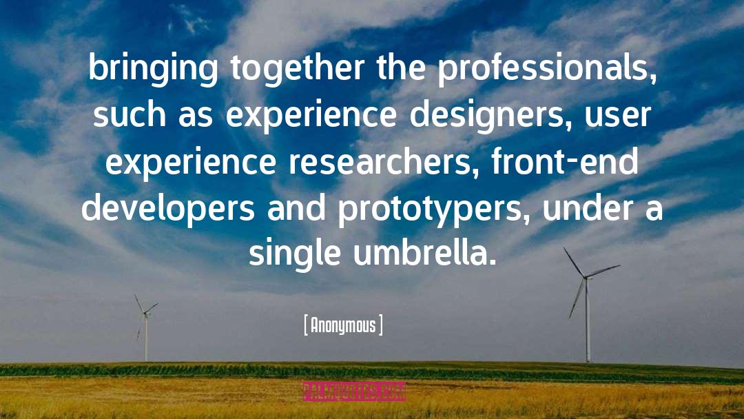 User Experience quotes by Anonymous