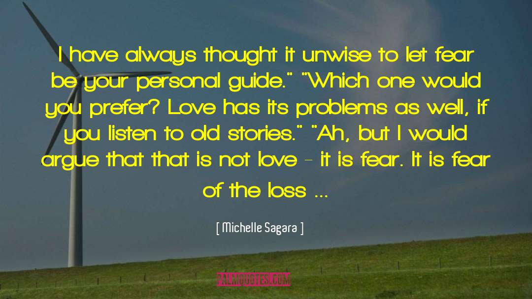 User Guide quotes by Michelle Sagara