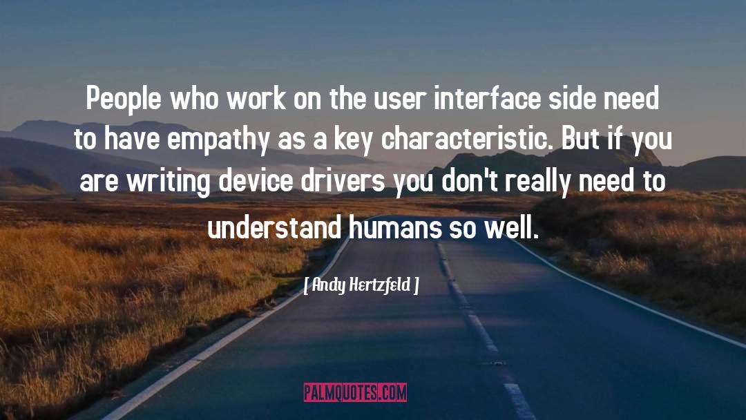 User Interface quotes by Andy Hertzfeld