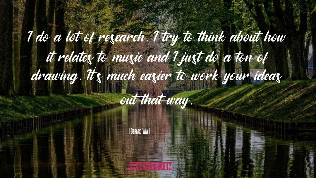 User Research quotes by Gerard Way
