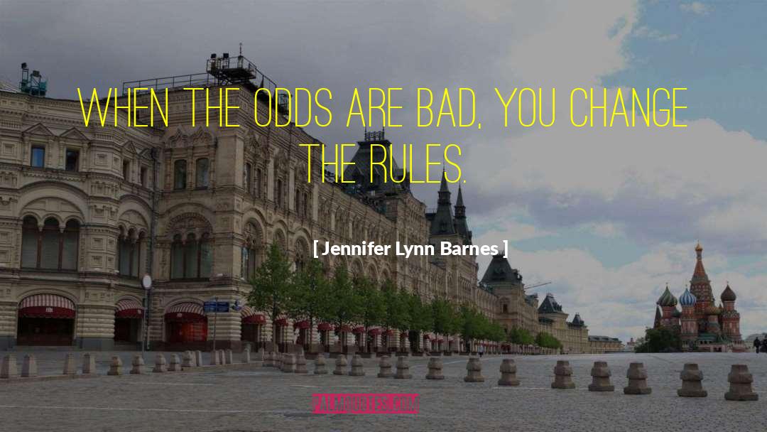 Usga Rules quotes by Jennifer Lynn Barnes