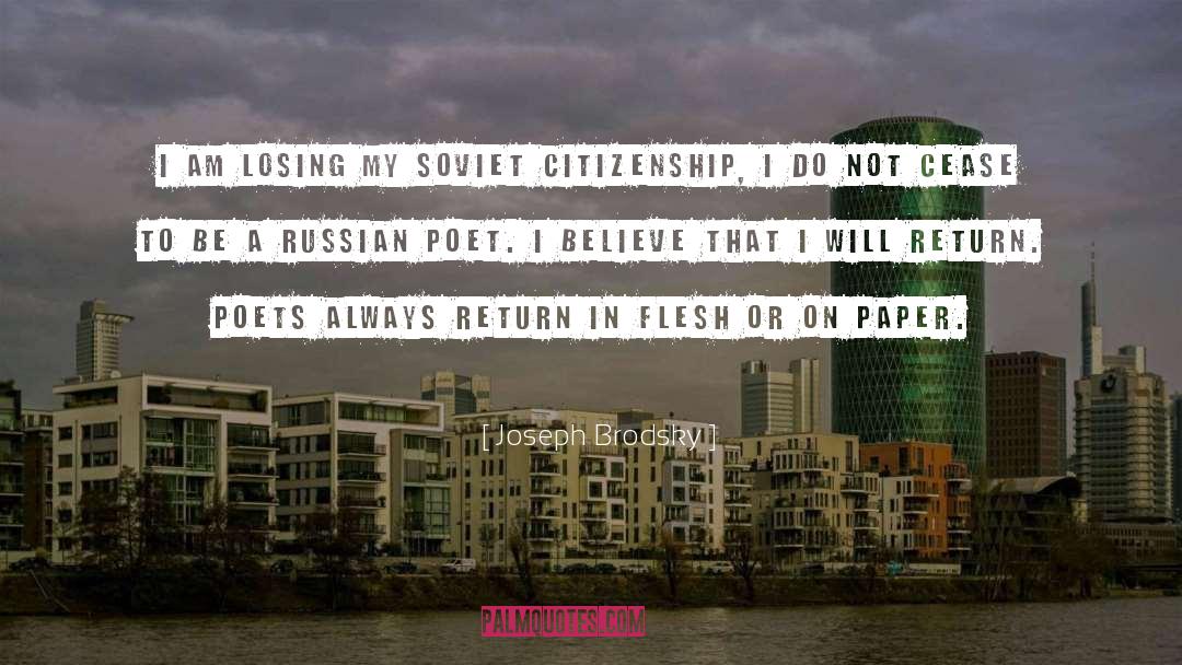Ushanka Russian quotes by Joseph Brodsky