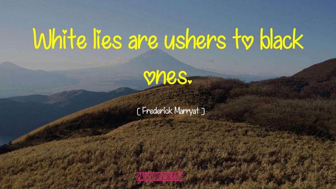 Ushers quotes by Frederick Marryat