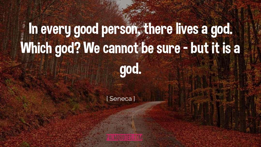 Using God quotes by Seneca