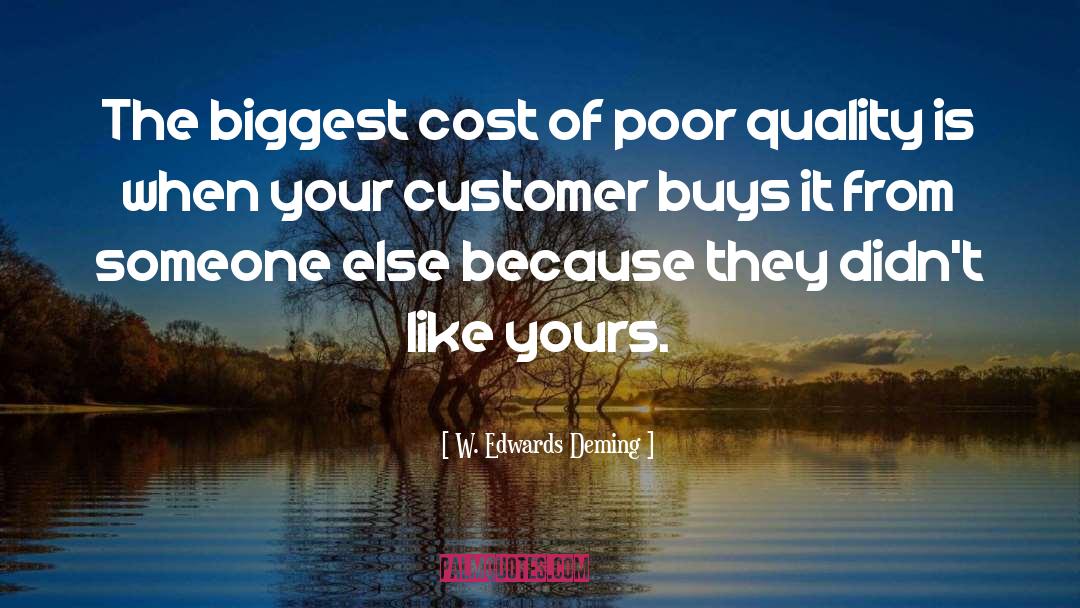 Using Someone quotes by W. Edwards Deming