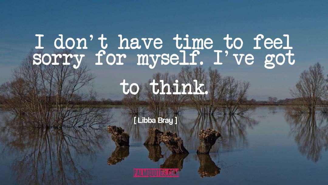 Using Your Brain quotes by Libba Bray