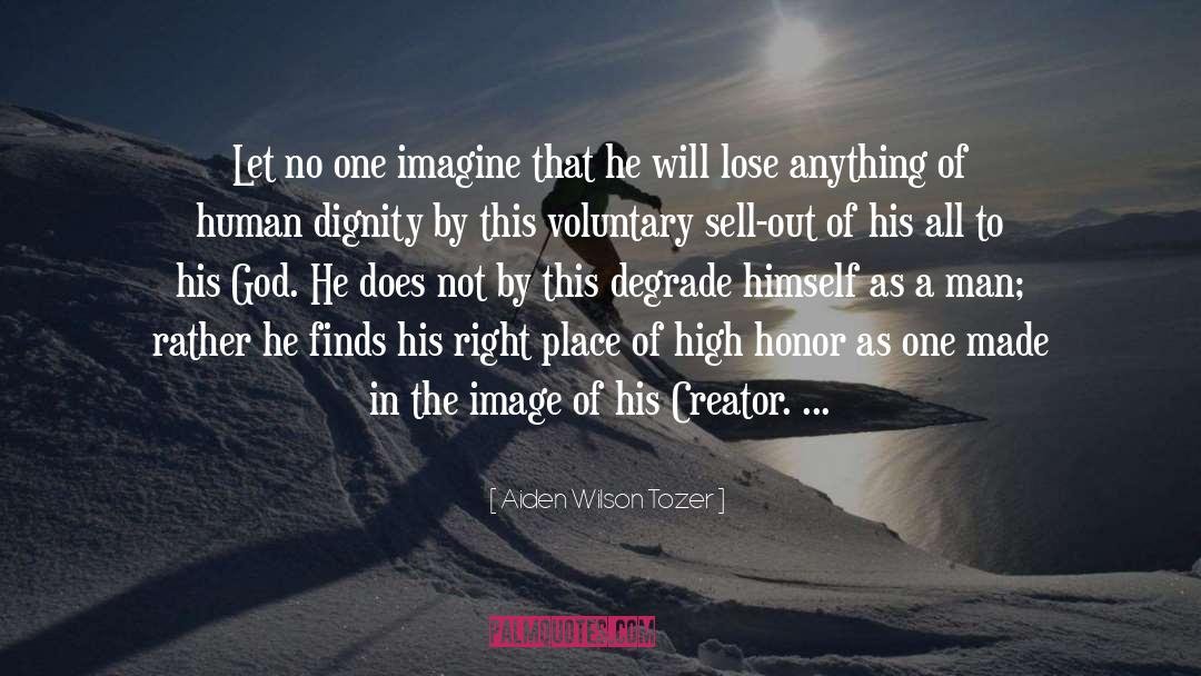 Usurpation quotes by Aiden Wilson Tozer