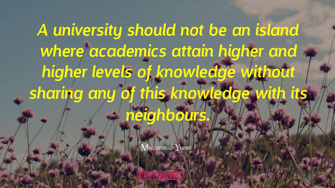 Uthal University quotes by Muhammad Yunus