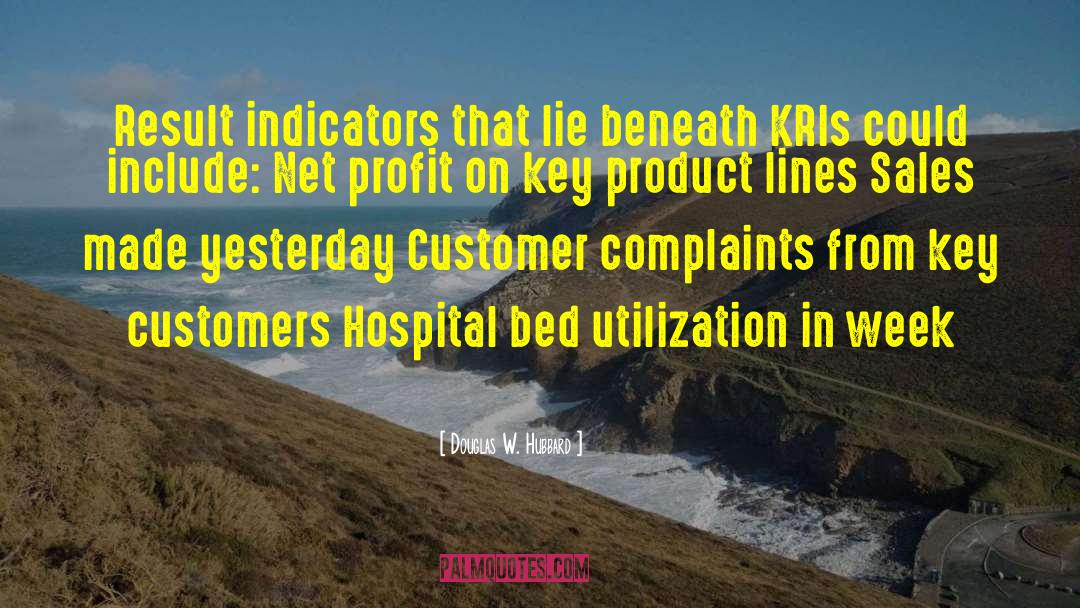 Utilization quotes by Douglas W. Hubbard