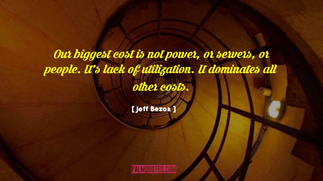 Utilization quotes by Jeff Bezos