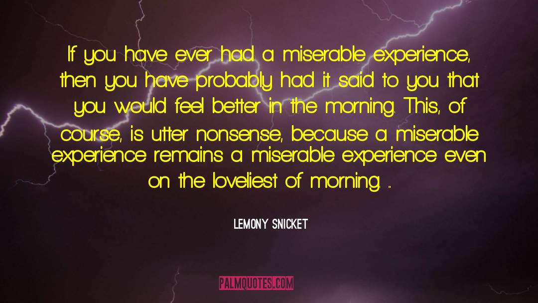 Utter Nonsense quotes by Lemony Snicket