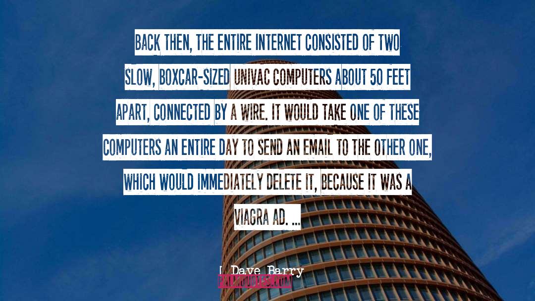 Uvic Email quotes by Dave Barry