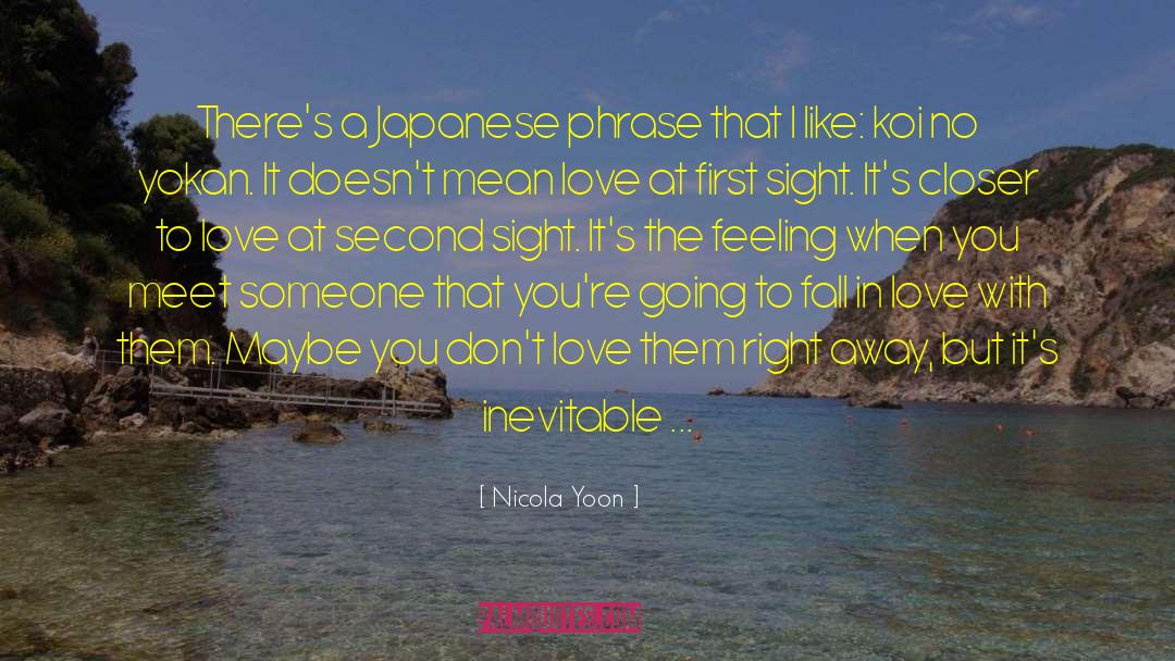 Uyeda Koi quotes by Nicola Yoon