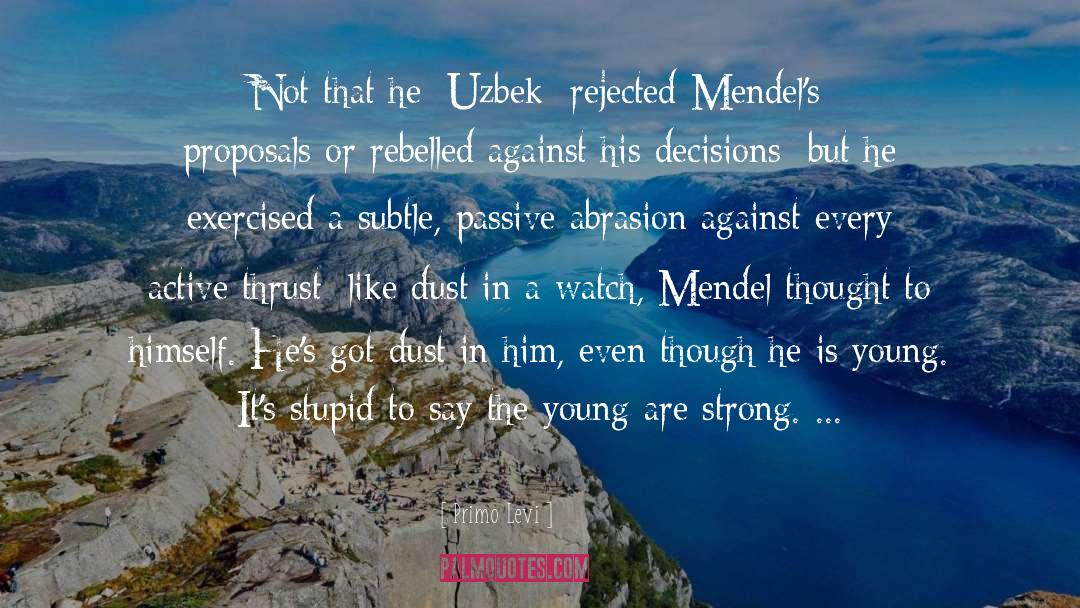 Uzbek quotes by Primo Levi