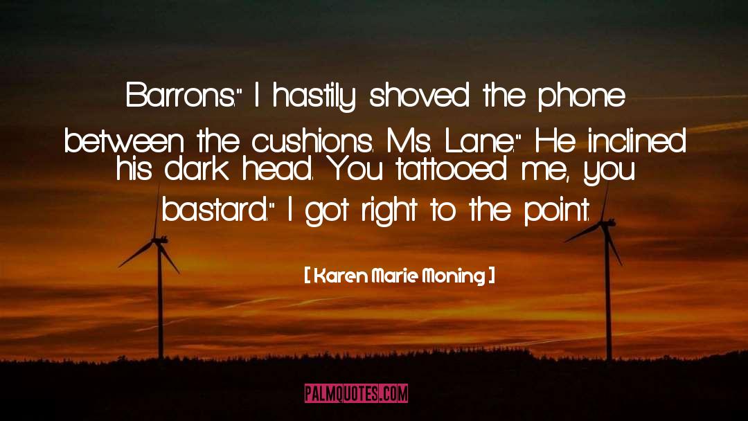 V Lane quotes by Karen Marie Moning