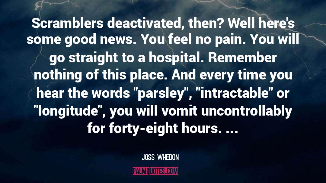 Va Hospitals quotes by Joss Whedon