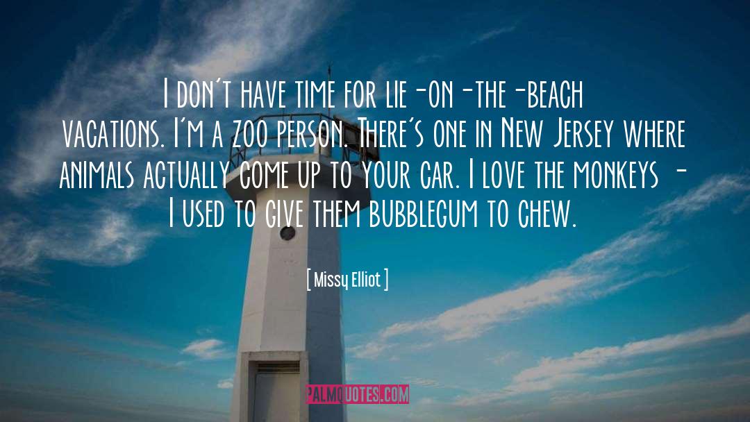 Vacations quotes by Missy Elliot