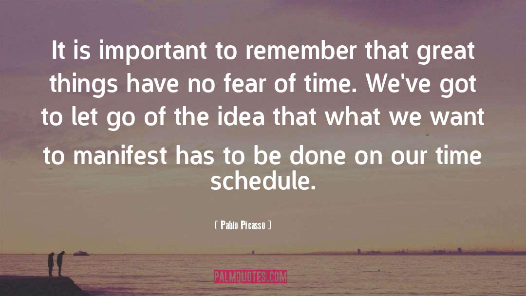 Vaccine Schedule quotes by Pablo Picasso