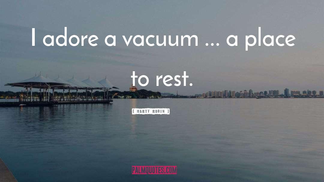 Vacuum quotes by Marty Rubin