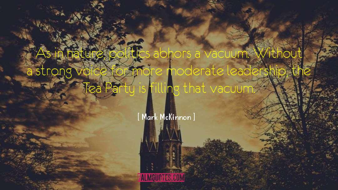 Vacuum quotes by Mark McKinnon