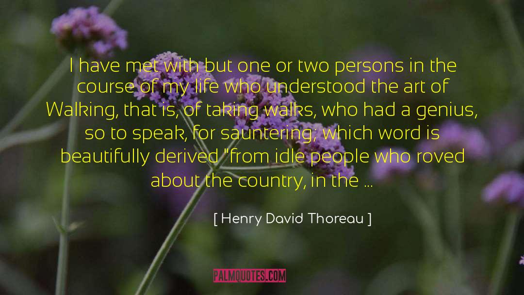 Vagabonds quotes by Henry David Thoreau