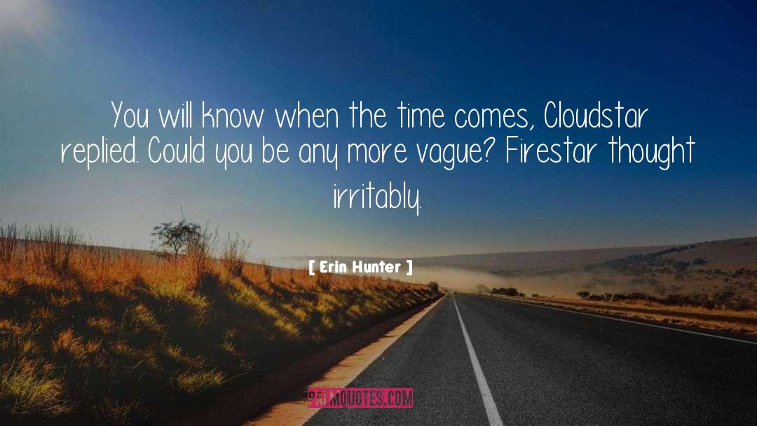 Vague quotes by Erin Hunter