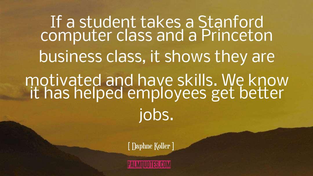 Vakarchuk Stanford quotes by Daphne Koller