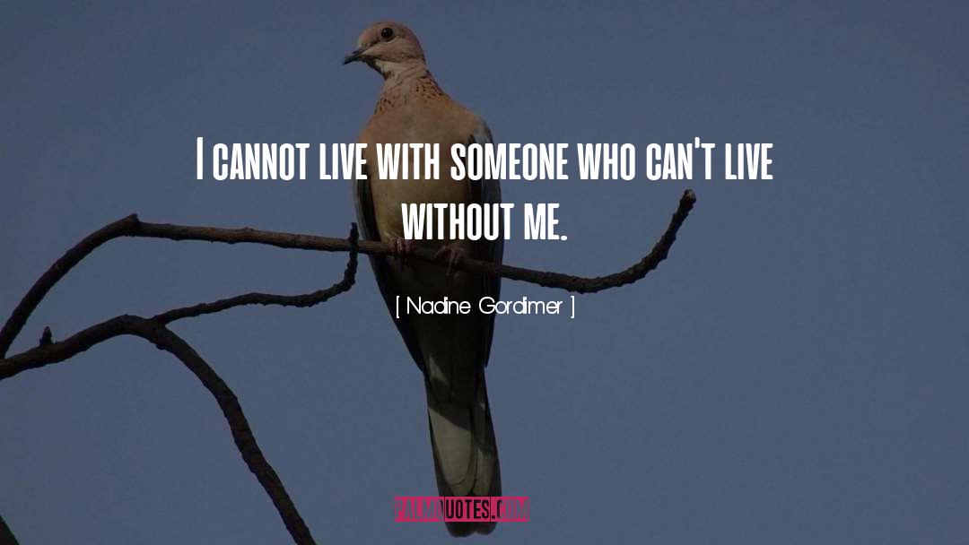 Valentine Love quotes by Nadine Gordimer