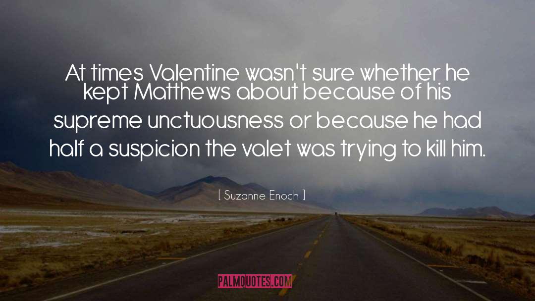 Valentine quotes by Suzanne Enoch