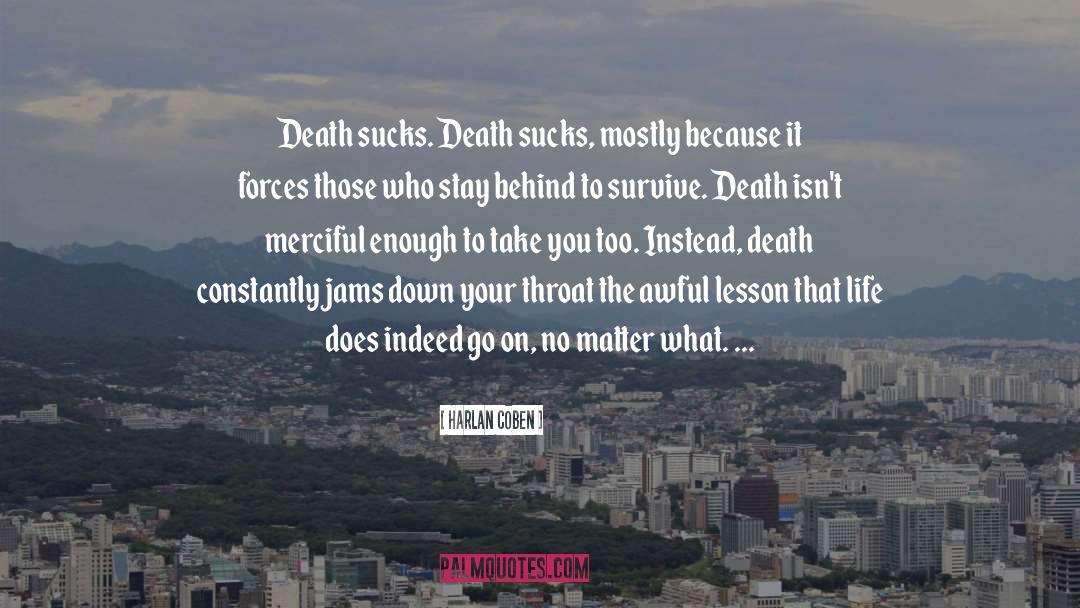 Valhalla Death quotes by Harlan Coben