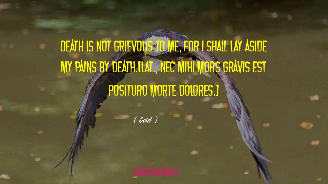 Valhalla Death quotes by Ovid