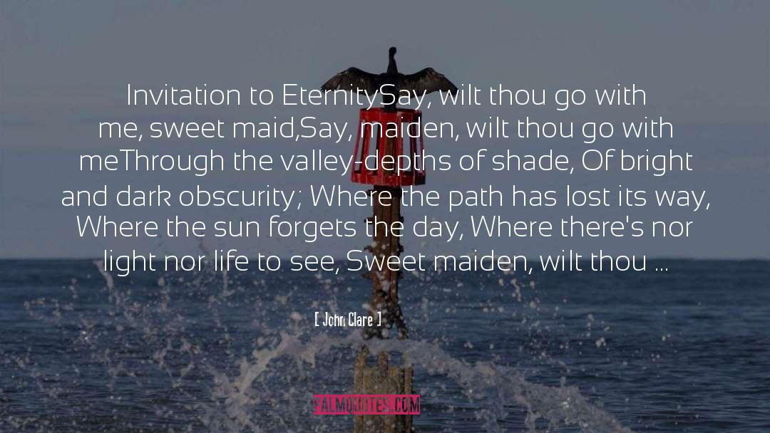 Valley quotes by John Clare