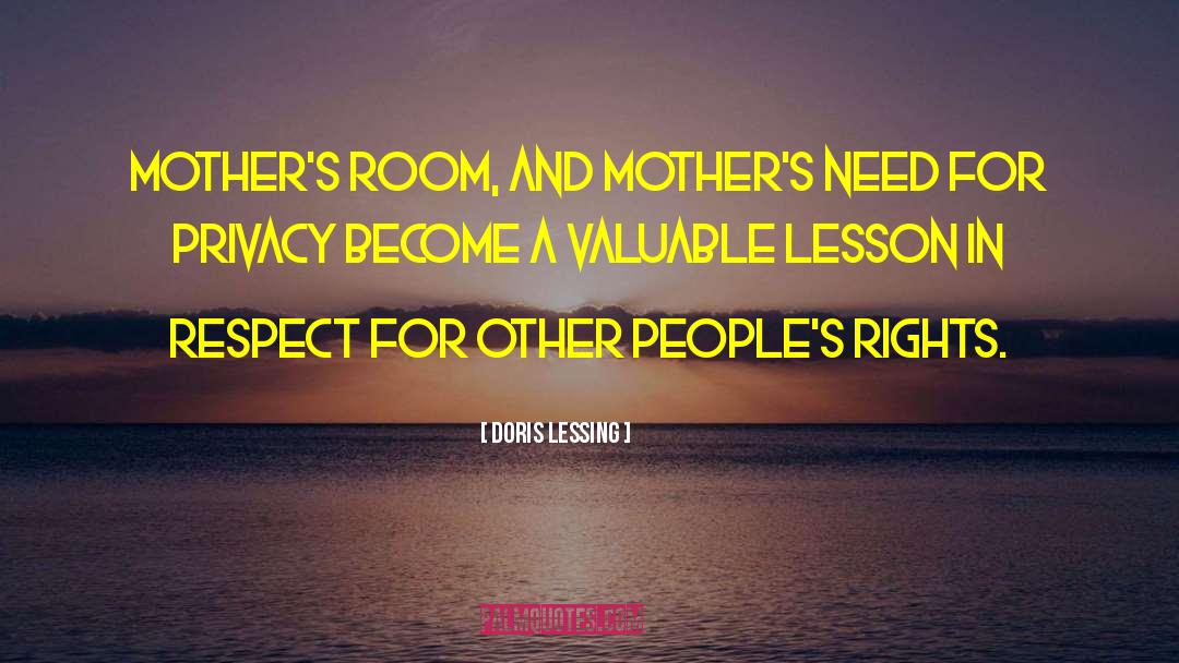 Valuable Lesson quotes by Doris Lessing