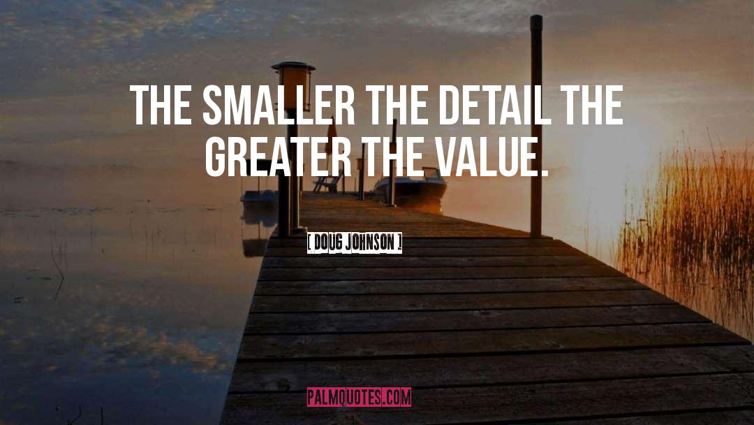 Value Delivering quotes by Doug Johnson