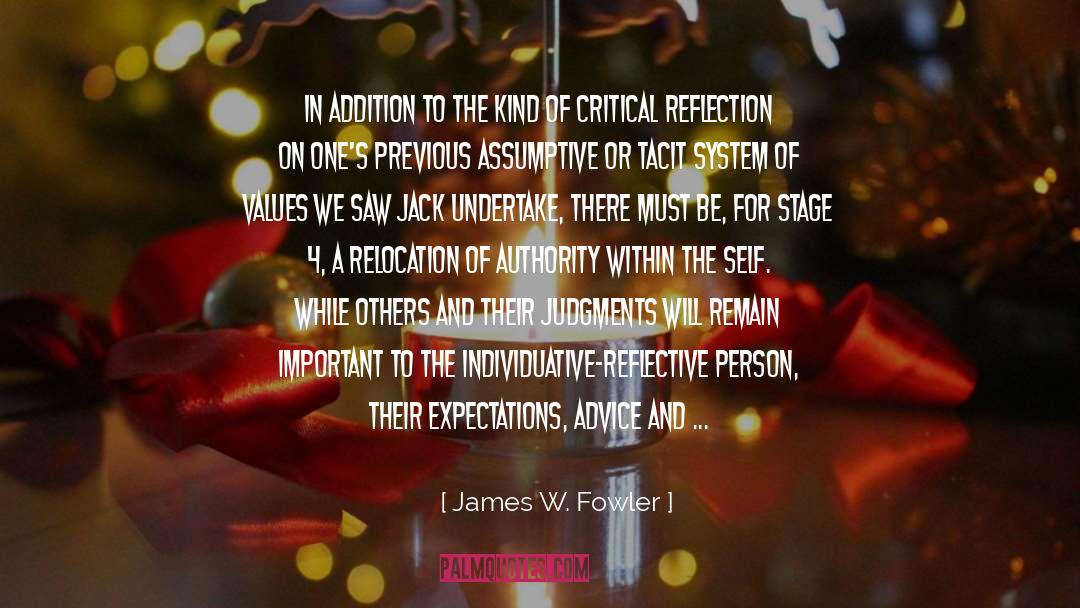 Value Judgments quotes by James W. Fowler