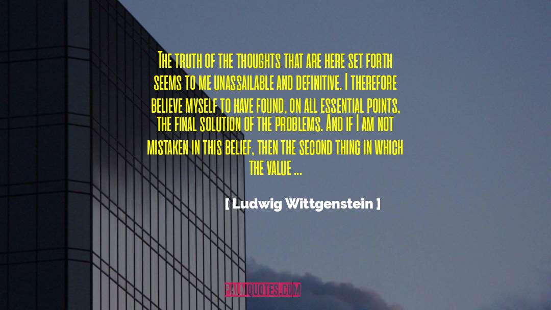 Value Of Fiction quotes by Ludwig Wittgenstein