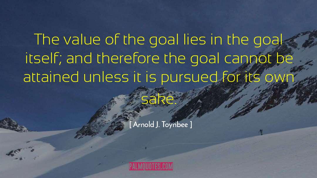 Value Of Golf quotes by Arnold J. Toynbee