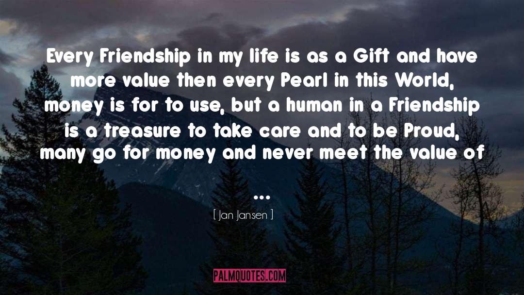 Value Of Life quotes by Jan Jansen