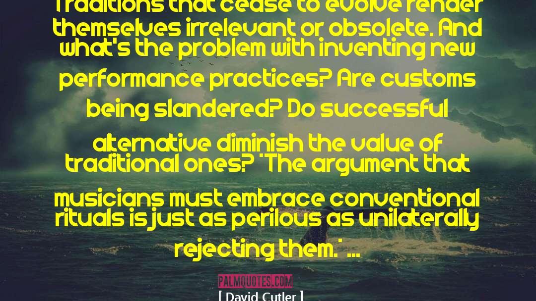 Value Of Money quotes by David Cutler