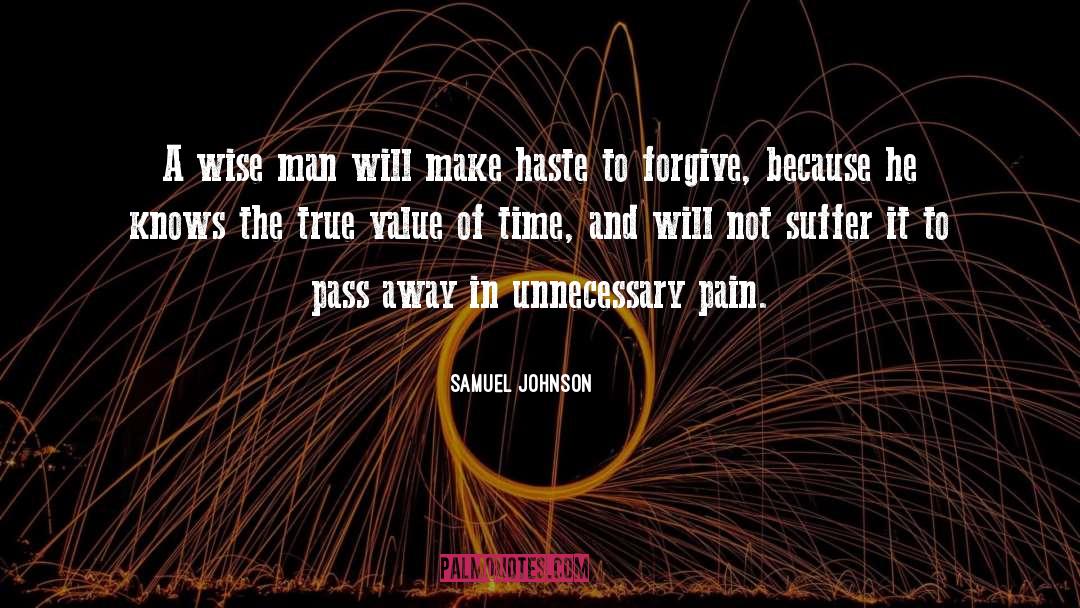 Value Of Time quotes by Samuel Johnson