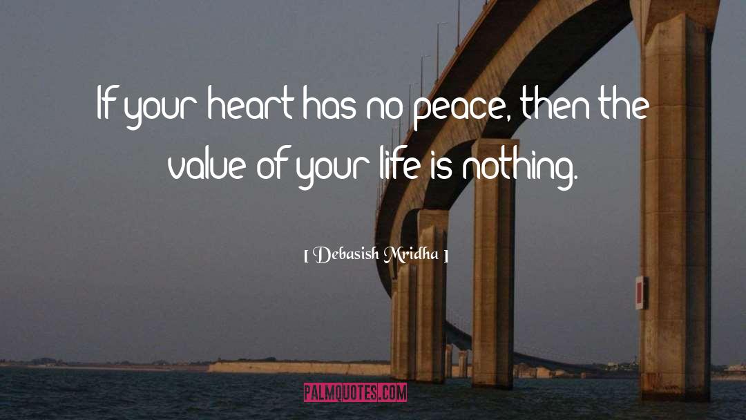Value Of Your Life quotes by Debasish Mridha