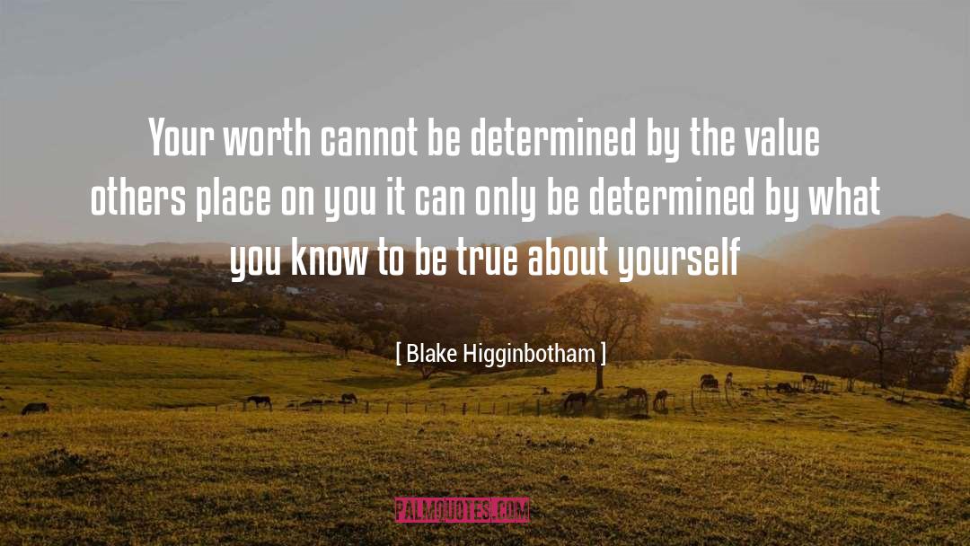 Value Others quotes by Blake Higginbotham