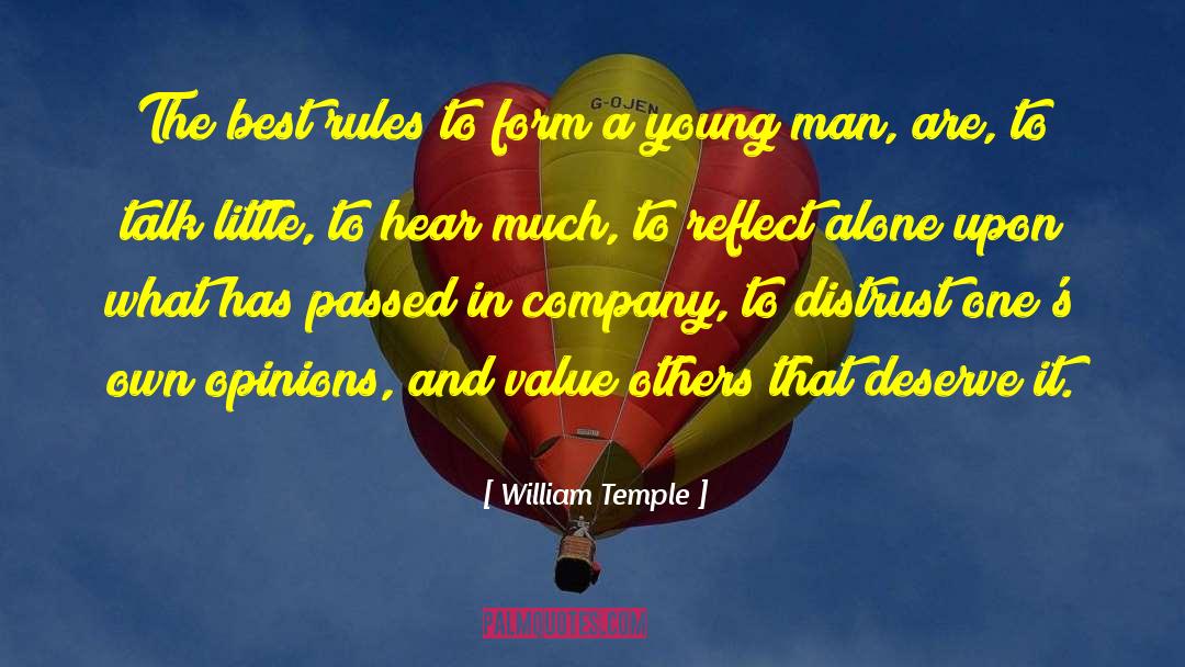 Value Others quotes by William Temple