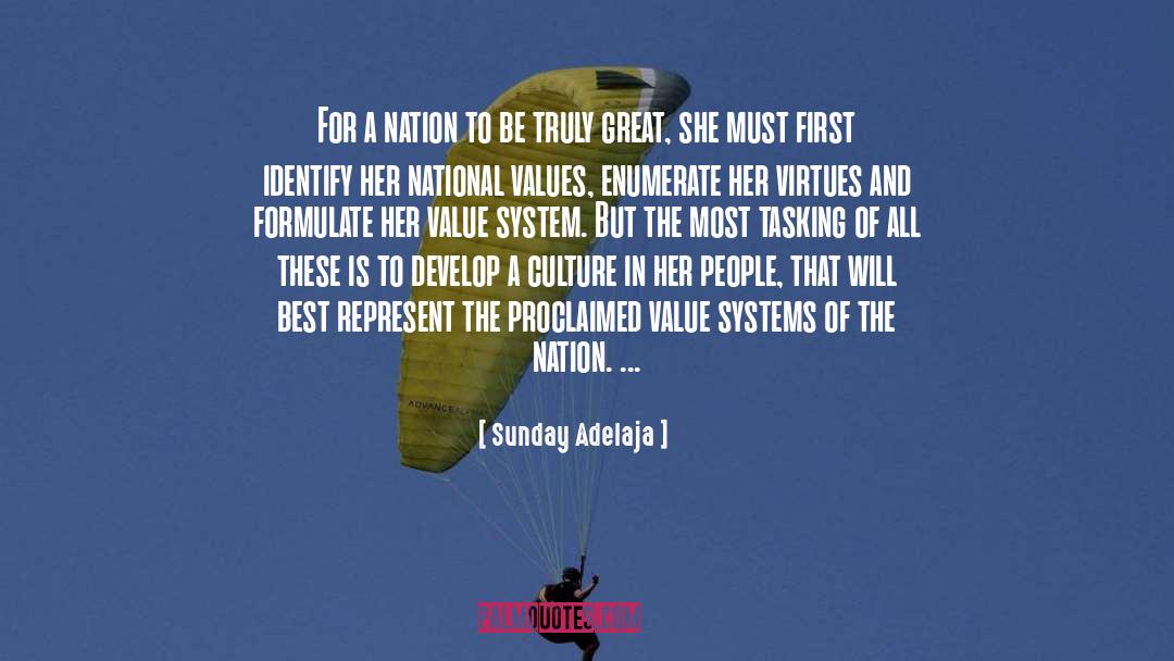 Value System quotes by Sunday Adelaja