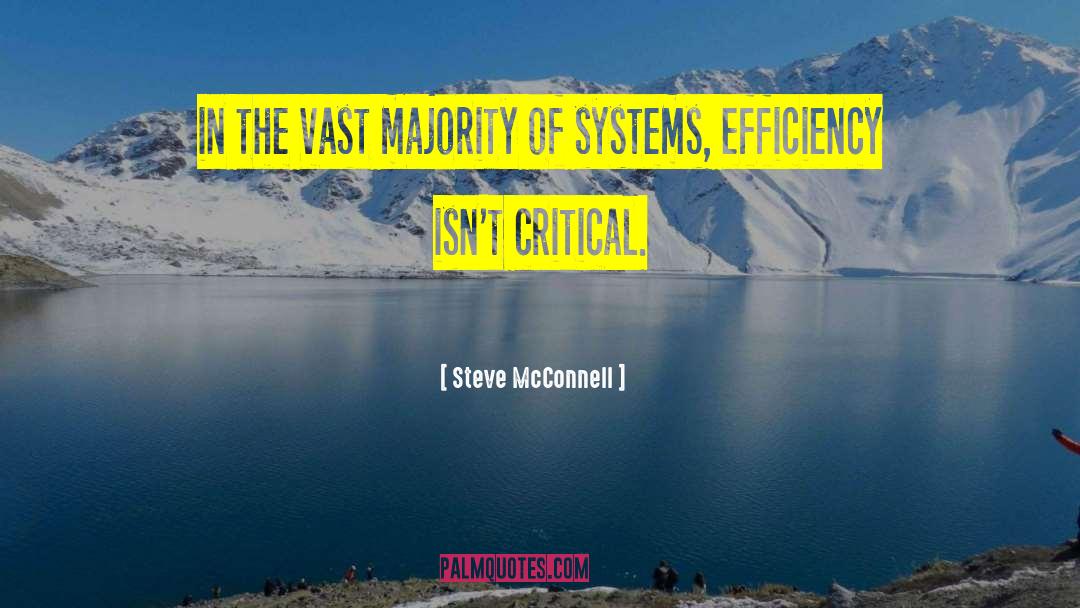 Value Systems quotes by Steve McConnell