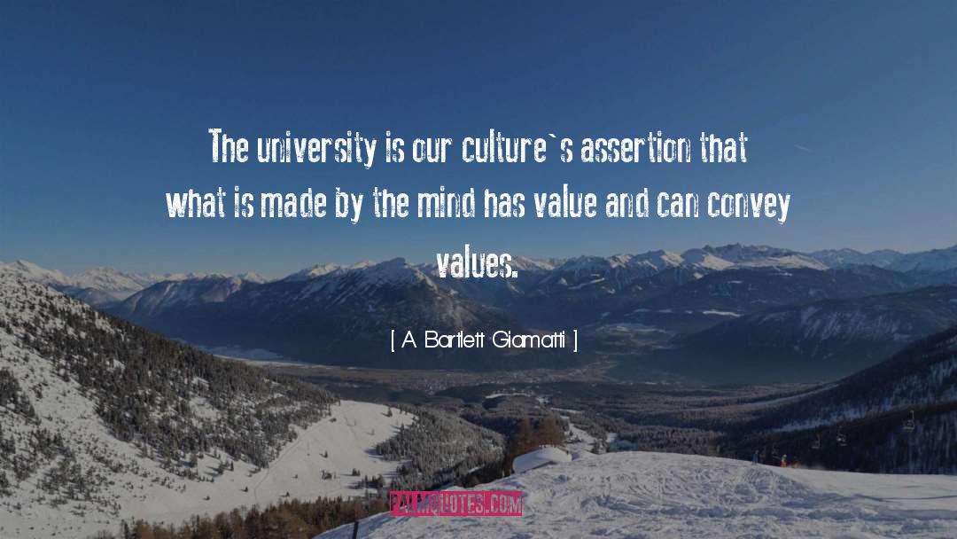 Value Things quotes by A. Bartlett Giamatti