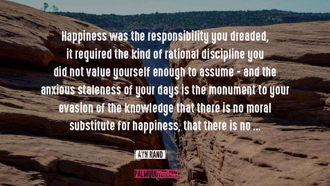 Value Yourself quotes by Ayn Rand