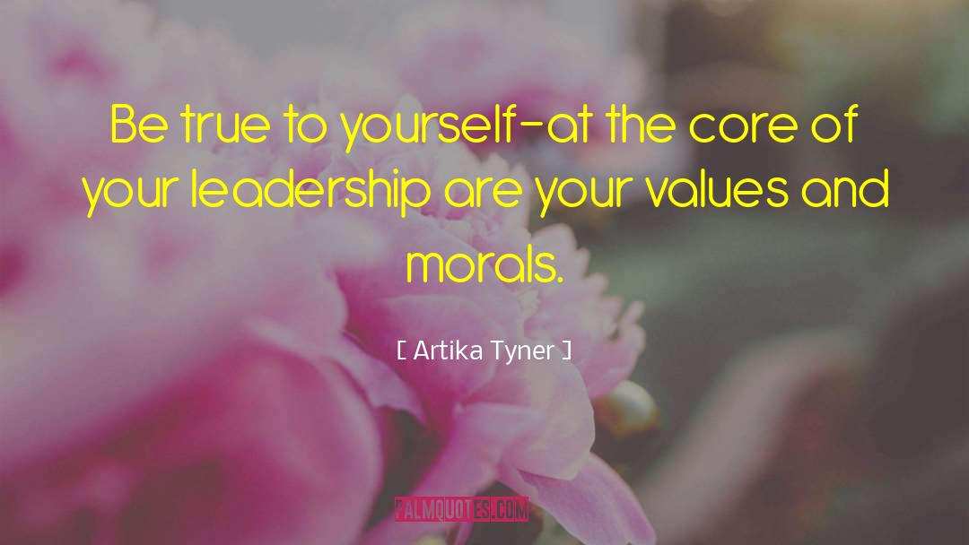 Values And Morals quotes by Artika Tyner